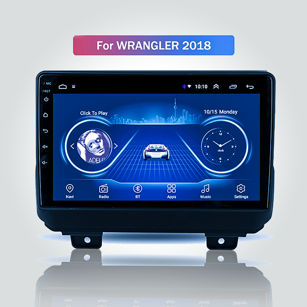 Jeep Wrangler JL 2018 - 2020 9 Inch Android Satnav Radio Car Audio Sound System