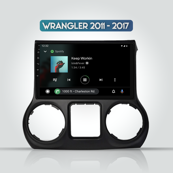 Jeep Wrangler 2011 - 2017 10.1 Inch Android Multimedia Carplay Radio 