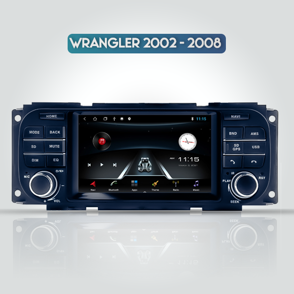 Jeep Wrangler TJ 2002 - 2008 6.5 Inch Android Navi...