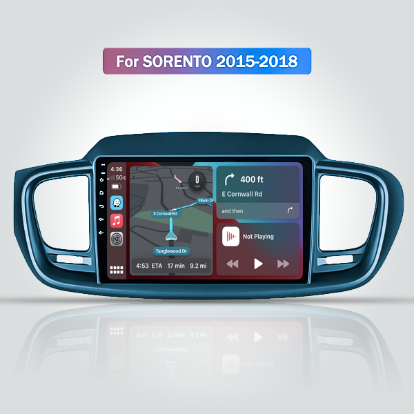 Kia Sorento 2015 - 2018 9 Inch Android Navigation Touch Screen Radio