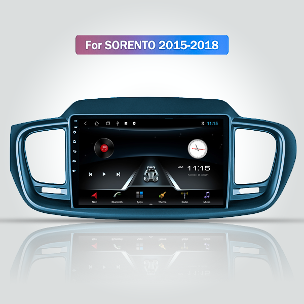 KIA Sorento 2015 - 2018 9 Inch Android Navigation Bluetooth Touch Screen