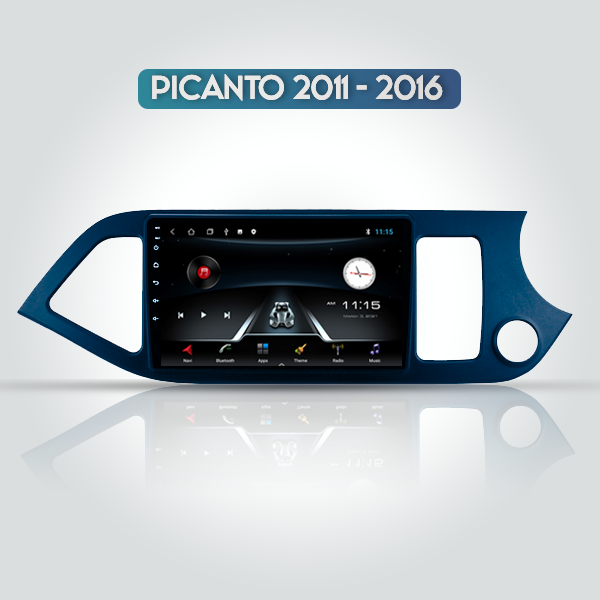 KIA Picanto 2011 - 2016 9 Inch Android Navigation Touch Screen Radio 