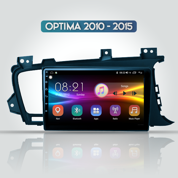 Kia Optima 2010 - 2015 9 Inch Android Navigation M...