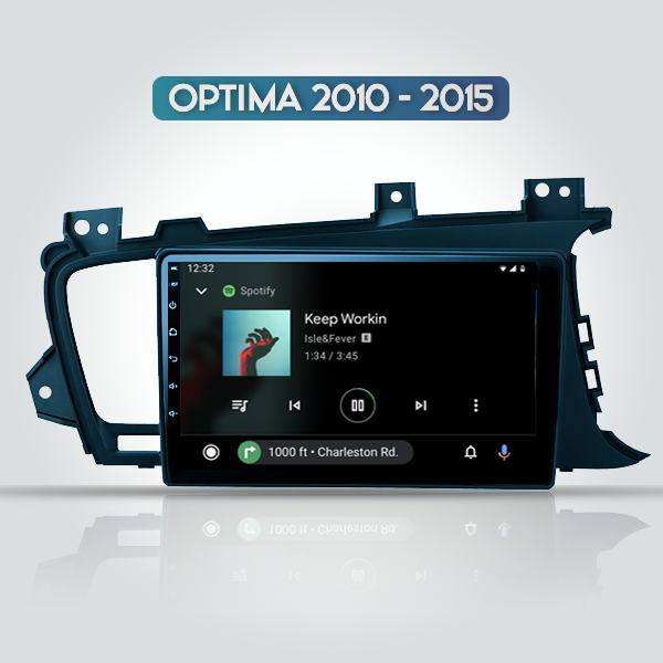 Kia Optima 2010 - 2015 9 Inch Android Navigation Multimedia Touch Screen 