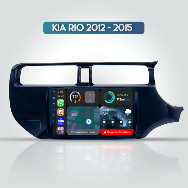Kia Rio 2012 - 2015 9 Inch Android Multimedia Navigation Carplay Radio 