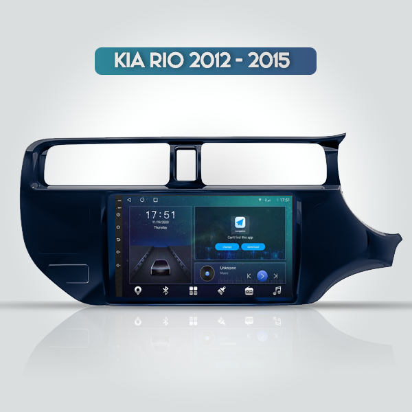 Kia RIO 2012 - 2015 9 Inch Android Multimedia Carp...