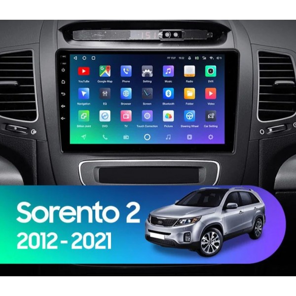 KIA SORENTO 2 II XM 2012 - 2021 9 INCH ANDROID APP...