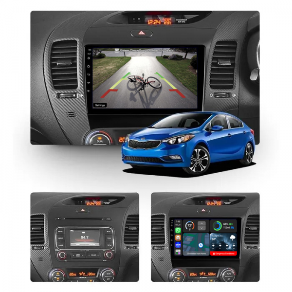 Kia Cerato 3 Koup 2013 - 2020 9 Inch ANDROID CARPL...