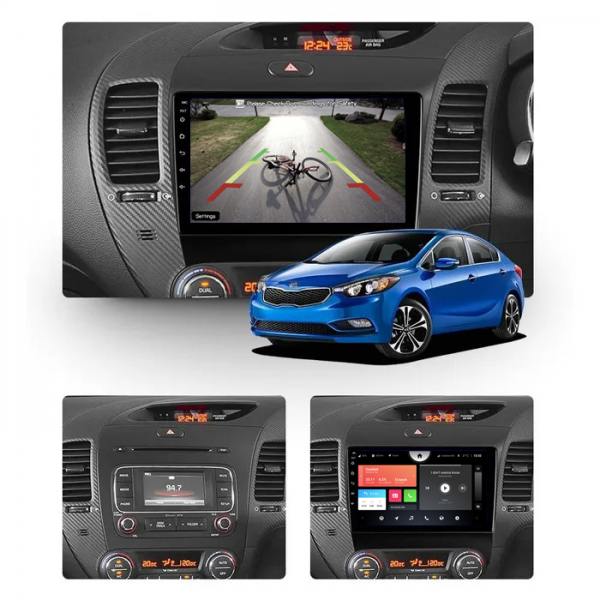 Kia Cerato 3 Koup 2013 - 2020 9 Inch ANDROID GPS B...
