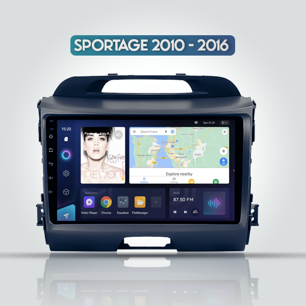 Kia Sportage 9 Inch Android 12 Premium Apple Carpl...