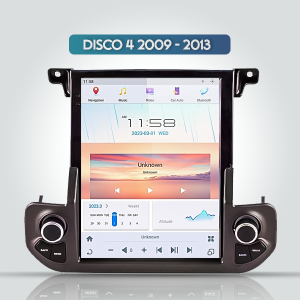 LAND ROVER DISCOVERY 4 9.7 INCH ANDROID APPLE CARPLAY TESLA RADIO - ULTRA PREMIUM SERIES 