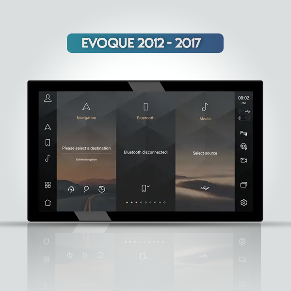 RANGE ROVER EVOQUE 2012 - 2017 13.3 INCH ANDROID APPLE CARPLAY CAR RADIO - ULTRA PREMIUM SERIES 
