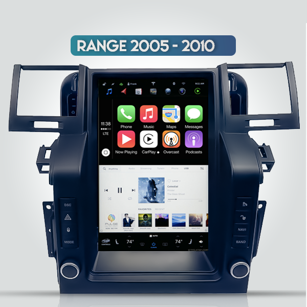 Range Rover 2005 - 2010 9.7 Inch Tesla Android Multimedia Carplay Radio 