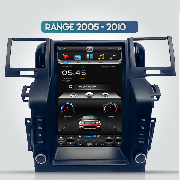 Range Rover 2005 - 2010 9.7 Inch Tesla Android Multimedia Carplay Radio 