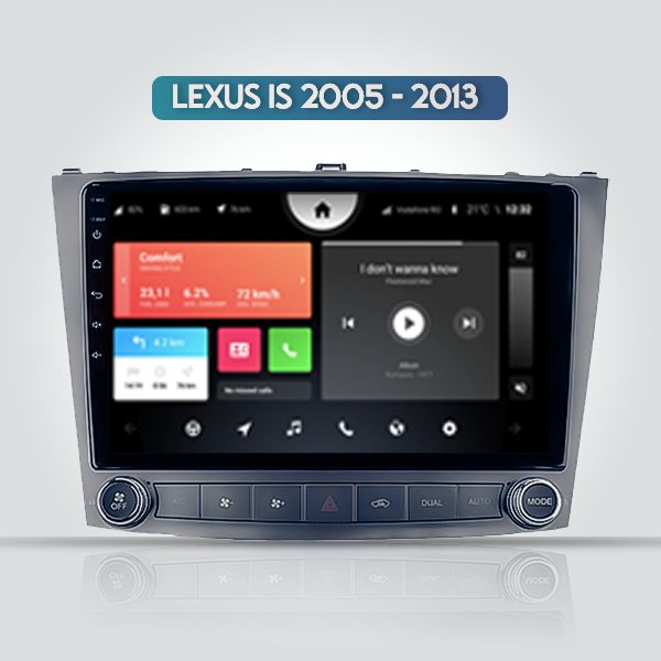 Lexus IS250 2005 - 2013 9 Inch Android Multimedia Navigation Radio