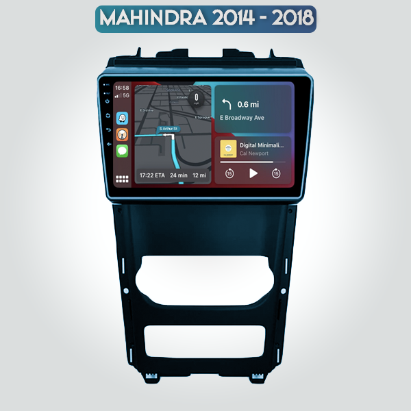 Mahindra XUV 2014 - 2018 9 Inch Android Navigation Touch Screen Radio 