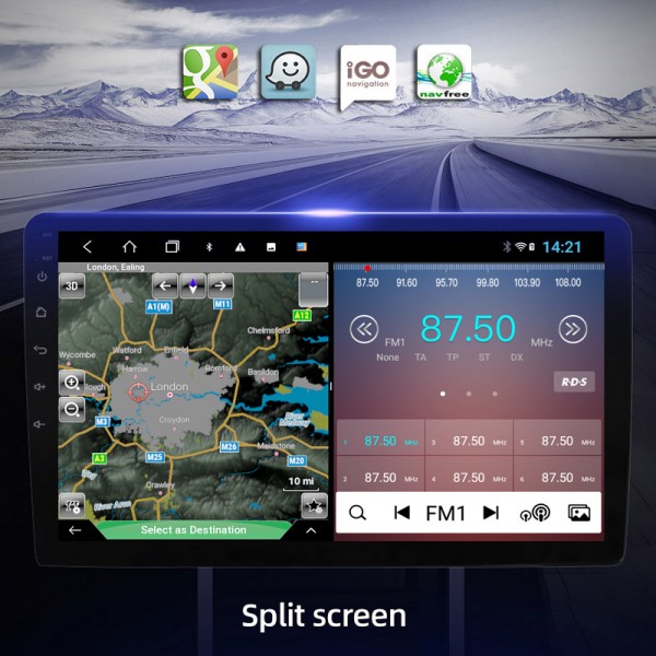 Mercedes Benz A-Class/C-Class/CLK/ML/Viano 2000 - 2005 9 Inch Android Satnav Radio Car Audio Sound System