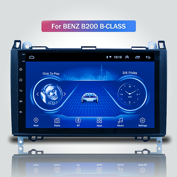 Mercedes Benz B Class W245 2004 - 2012 10.1 Inch Android Satnav Radio Car Audio Sound System 