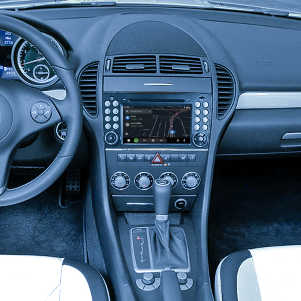Mercedes Benz SLK 2004 - 2011 7 Inch Android Satnav Radio Car Audio Sound System