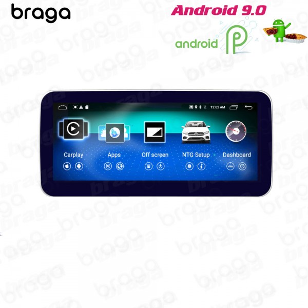 Mercedes C-Class W204/S204 2008 - 2010 NTG 4.0 10.25 INCH ANDROID SATNAV RADIO CAR SOUND SYSTEM