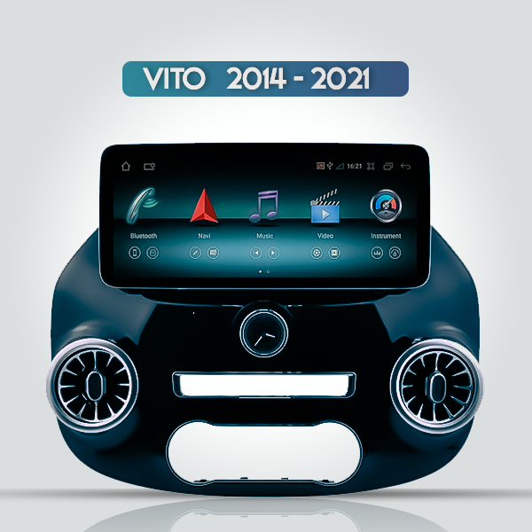 Mercedes Benz Vito 2014 - 2019 Premium Android App...