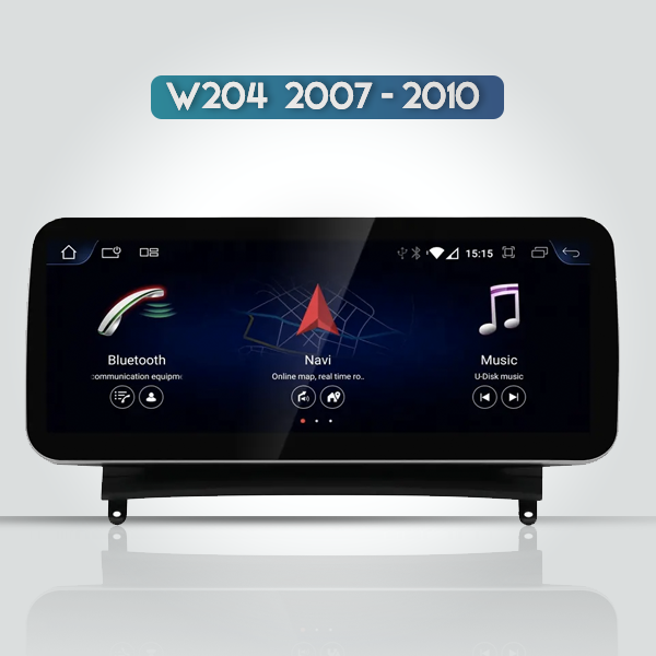 Mercedes Benz C-Class W204 2007 - 2010 Android Premium Apple Carplay Navigation Radio 