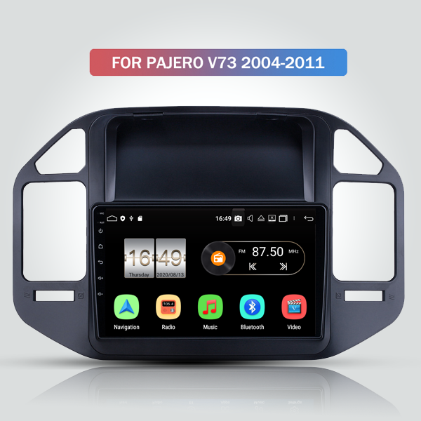 Mitsubishi Pajero V73 2004 - 2011 9 Inch Android Satnav Radio Car Audio Sound System