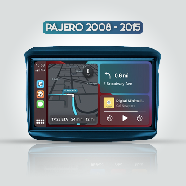 Mitsubishi Pajero Sport 2008 - 2015 9 Inch Android Navigation Touch Screen Radio