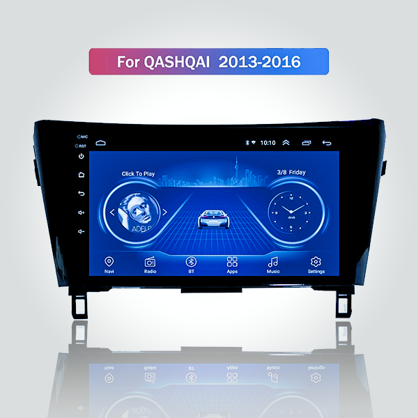 Nissan Xtrail Qashqai 2013 - 2016 10 Inch Android Satnav Radio Car Audio Sound System