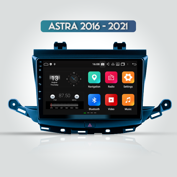 Opel Astra K 2016 - 2021 9 Inch Android Navigation Touch Screen Radio 