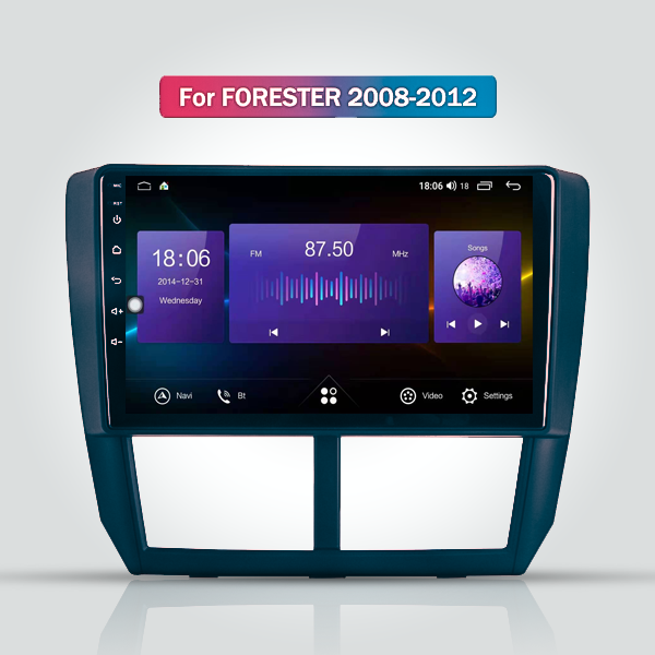 Subaru Forester 2008 - 2012 9 Inch Android Navigation Touch Screen 