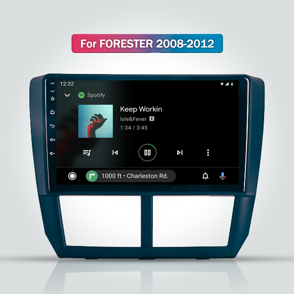 Subaru Forester 2008 - 2012 9 Inch Android Navigation Touch Screen Radio 