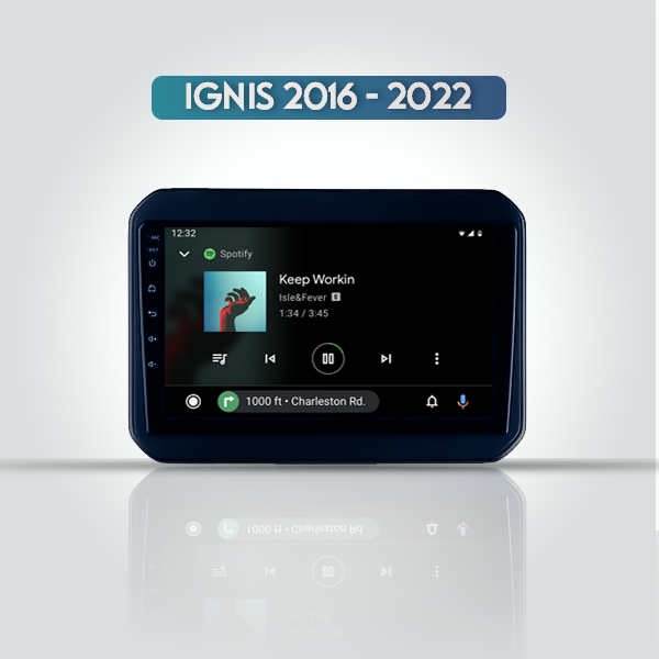 Suzuki ignis 2016 - 2022 9 Inch Android Auto Apple Carplay Navigation Radio 