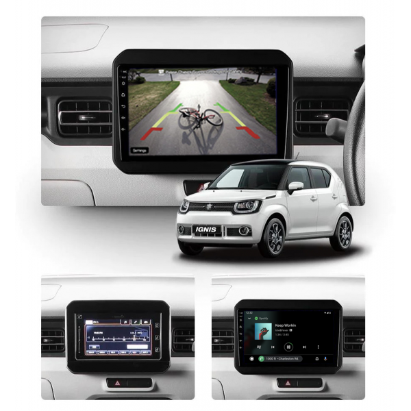 Suzuki ignis 2016 - 2022 9 Inch Android Auto Apple Carplay Navigation Radio 