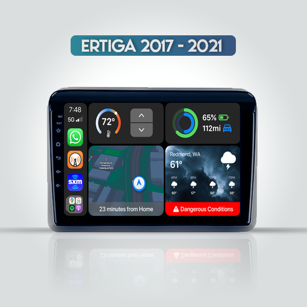 Suzuki Ertiga 2017 - 2021 9 Inch Android Auto Apple Carplay Navigation System