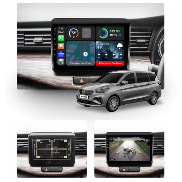 Suzuki Ertiga 2017 - 2021 9 Inch Android Auto Apple Carplay Navigation System