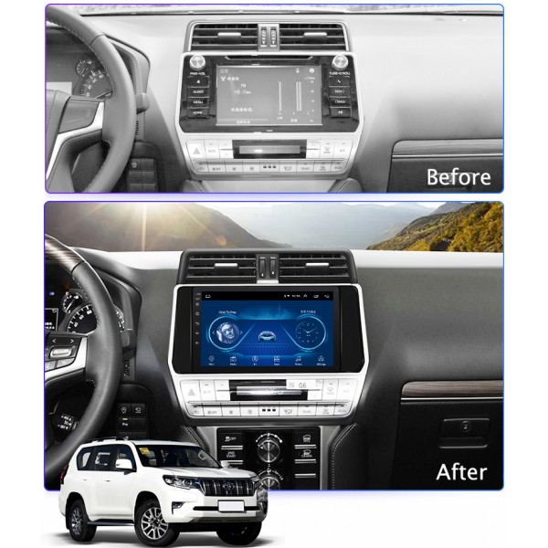 Toyota Prado 2018 - 2020 101.1 Inch Android Satnav Radio Car Audio Sound System