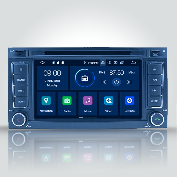 Volkswagen Touareg 2004 - 2011 7 Inch Android Satnav Radio Car Audio Sound System