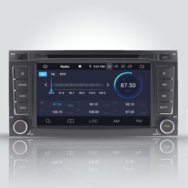 Volkswagen Touareg 2004 - 2011 7 Inch Android Satnav Radio Car Audio Sound System