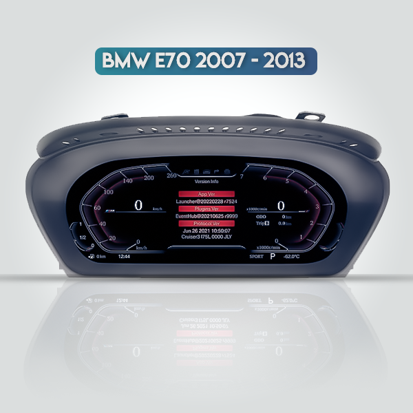 BMW E70 X5 2007 - 2013 12.3 Inch Digital Instrumental Cluster Virtual Cockpit