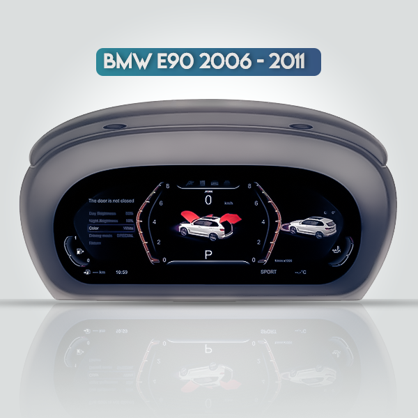 BMW 3 Series E90 2006 - 2011Digital Instrumental Cluster Virtual Cockpit