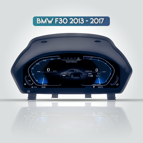 BMW 3 Series F30 Digital Instrumental Cluster Virt...